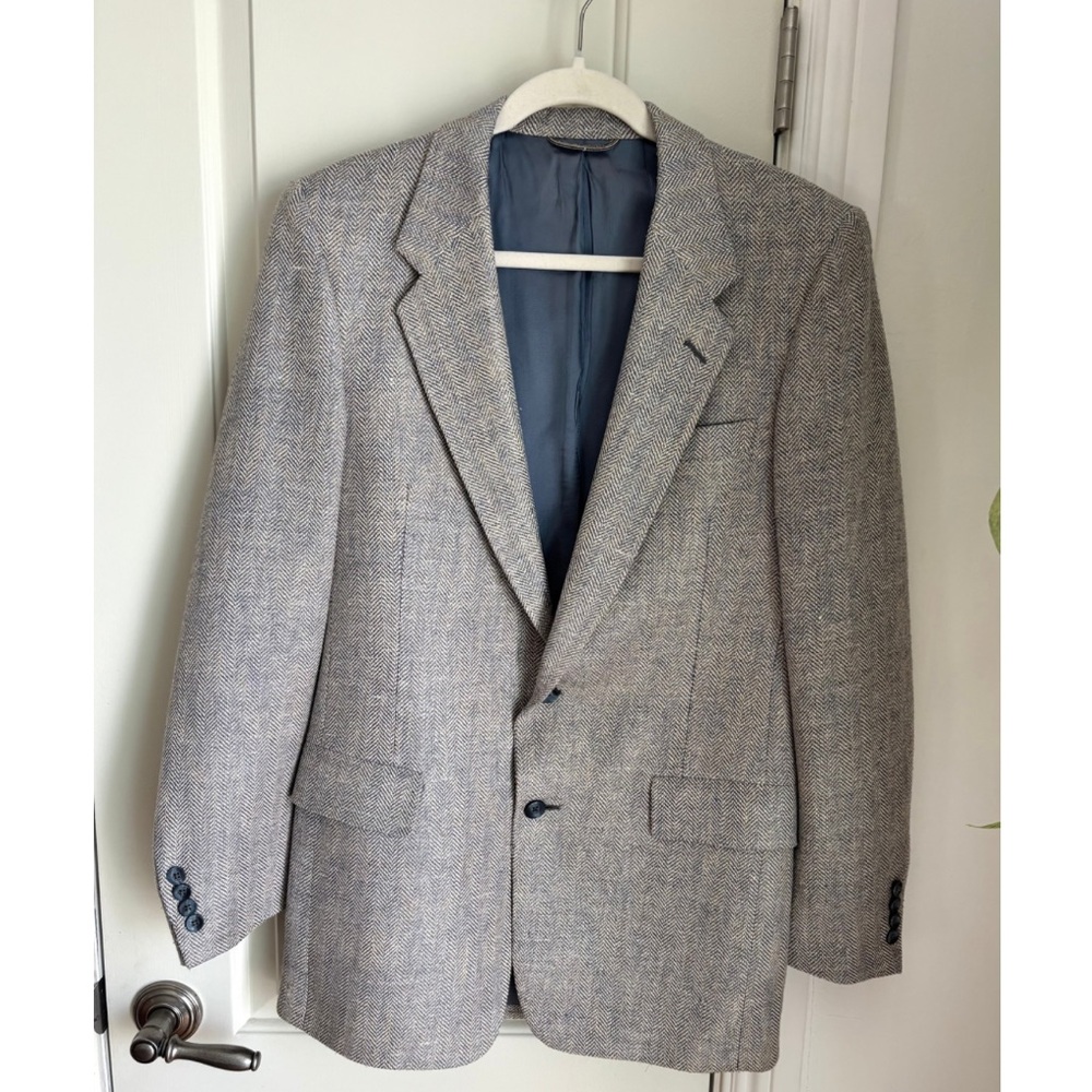 Christian Dior Monsieur Vintage Herringbone Blazer